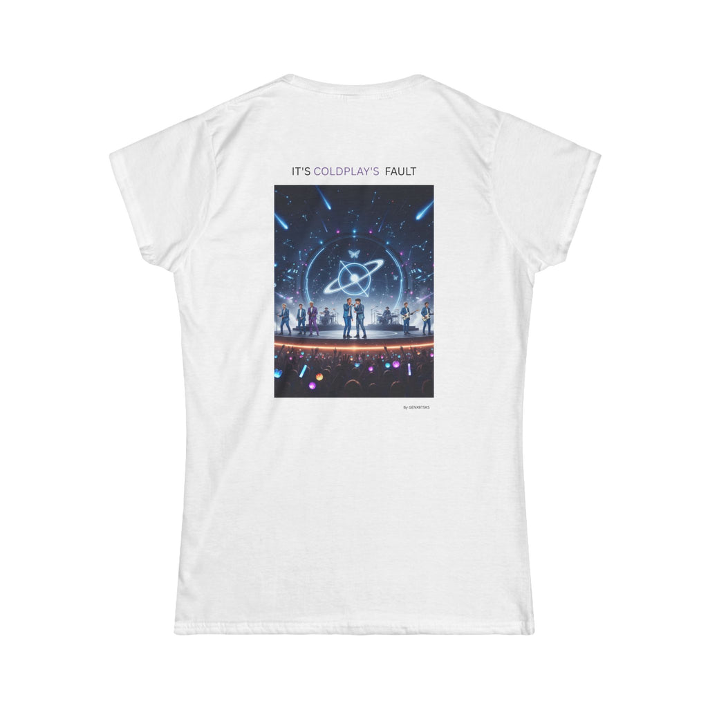 Why I'm Army Women's Softstyle Tee, Music Lover Shirt, Concert Gift, Casual Wear, Unique Graphic Tee, Fan Merchandise