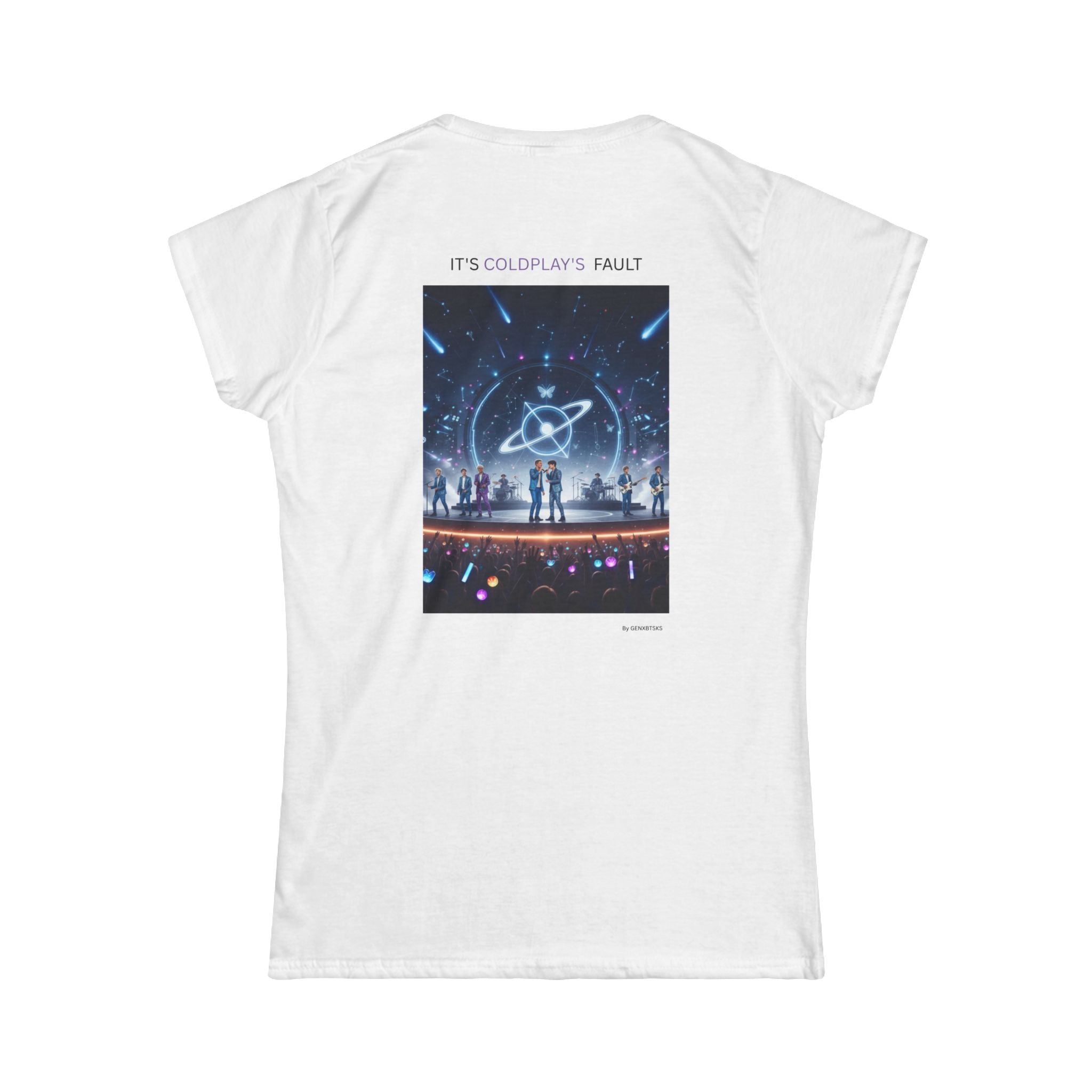 Why I'm Army Women's Softstyle Tee, Music Lover Shirt, Concert Gift, Casual Wear, Unique Graphic Tee, Fan Merchandise